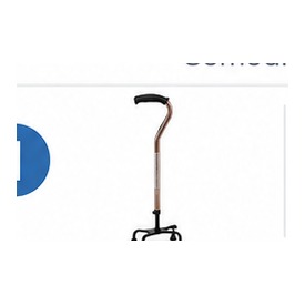 Bastón de cuatro patas